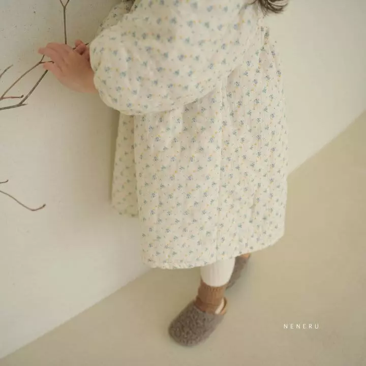 Neneru - Korean Children Fashion - #stylishchildhood - Fresh Flower One-piece - 3