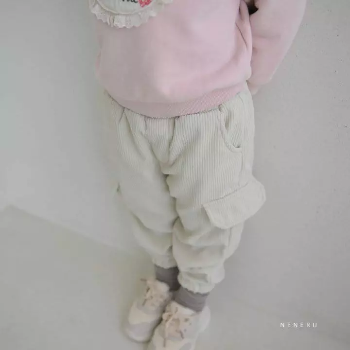 Neneru - Korean Children Fashion - #toddlerclothing - Jogger Rib Pants - 8