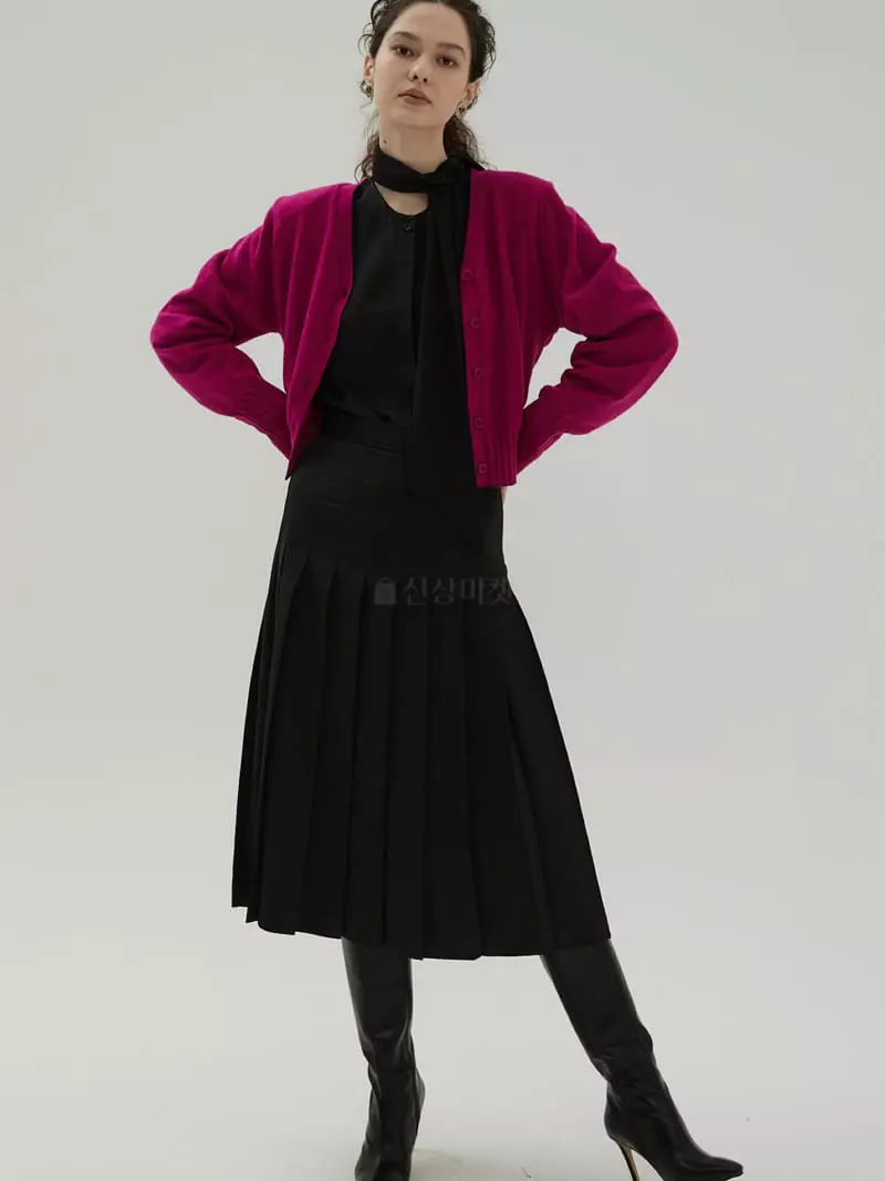 Neroli36 - Korean Women Fashion - #momslook - Cash Pad Caridgan - 3