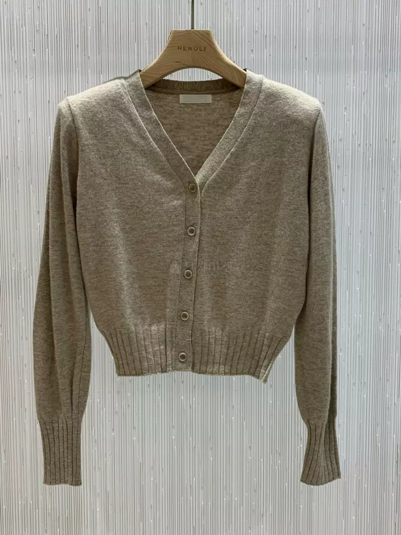 Neroli36 - Korean Women Fashion - #momslook - Cash Pad Caridgan - 9