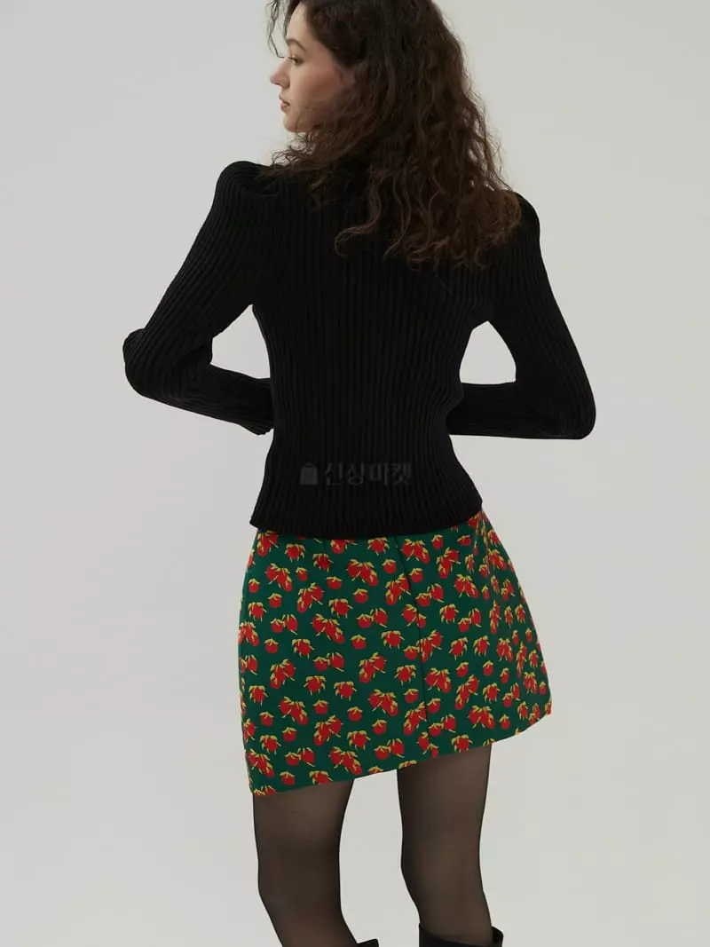 Neroli36 - Korean Women Fashion - #momslook - Square Puff Cardigan - 3