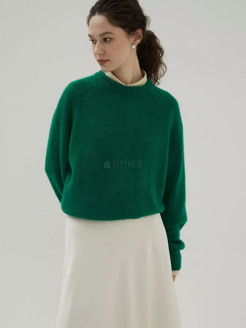 Neroli36 - Korean Women Fashion - #momslook - Mohair Knit Tee - 8