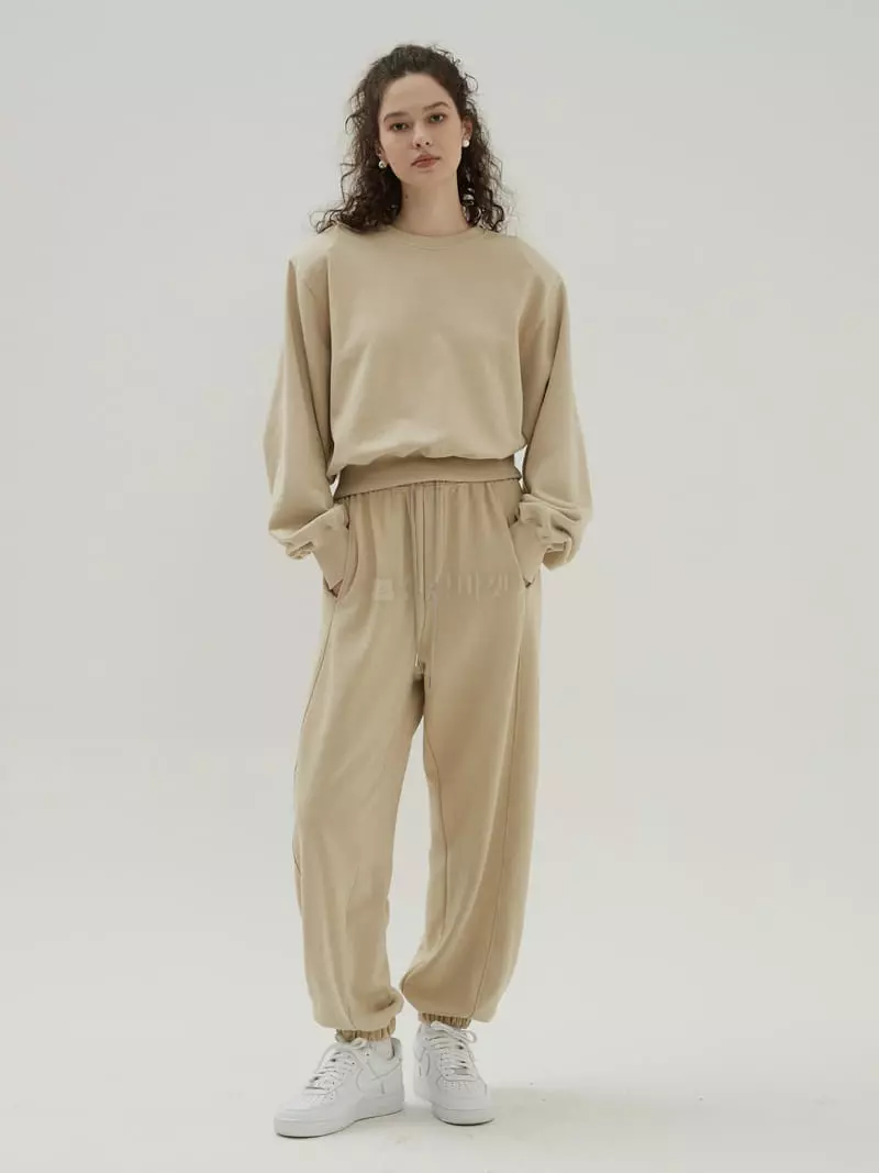 Neroli36 - Korean Women Fashion - #momslook - H Terry Pants