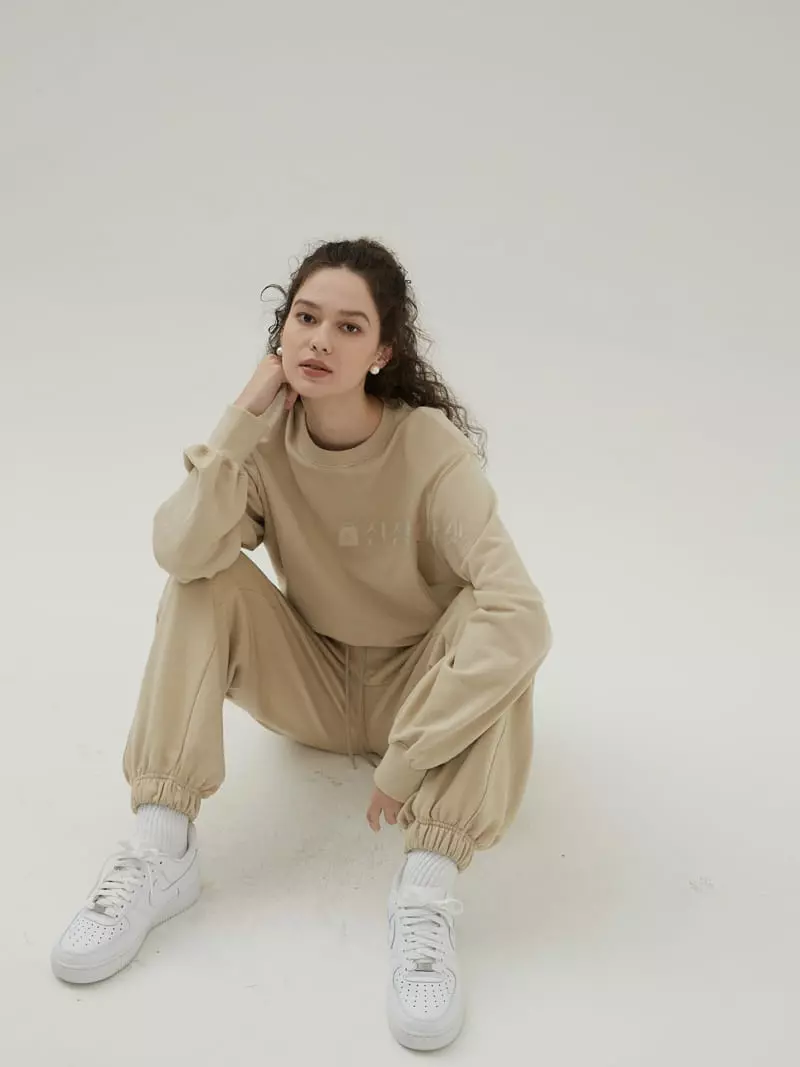 Neroli36 - Korean Women Fashion - #momslook - H Terry Pants - 5