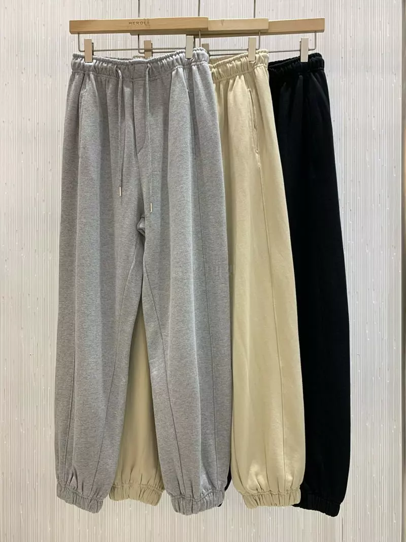 Neroli36 - Korean Women Fashion - #momslook - H Terry Pants - 9
