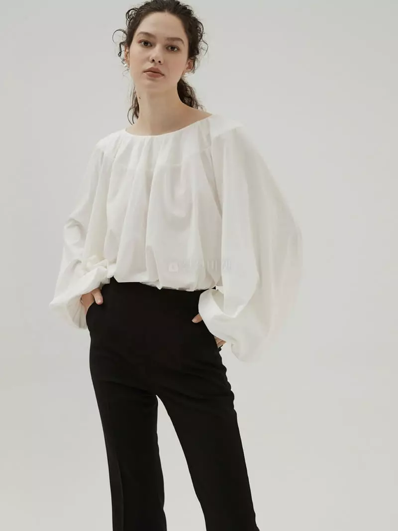 Neroli36 - Korean Women Fashion - #thelittlethings - ena Puff Blouse