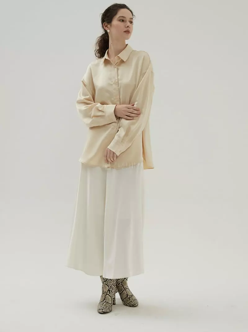 Neroli36 - Korean Women Fashion - #vintageinspired - Shatin Shirt - 5