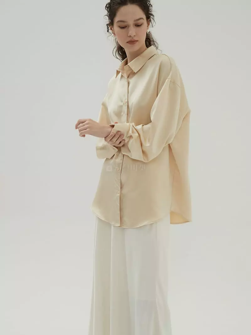 Neroli36 - Korean Women Fashion - #vintagekidsstyle - Shatin Shirt - 6