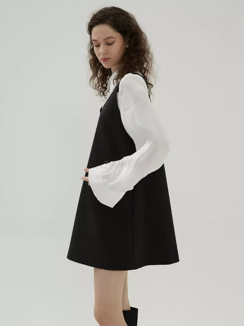 Neroli36 - Korean Women Fashion - #womensfashion - Pocket One-piece - 2