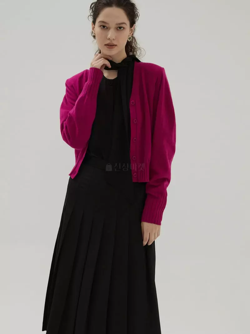 Neroli36 - Korean Women Fashion - #momslook - Cash Pad Caridgan - 4