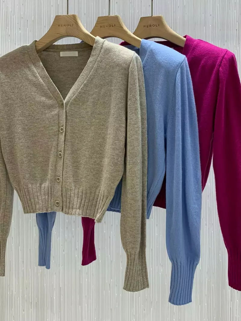 Neroli36 - Korean Women Fashion - #womensfashion - Cash Pad Caridgan - 8