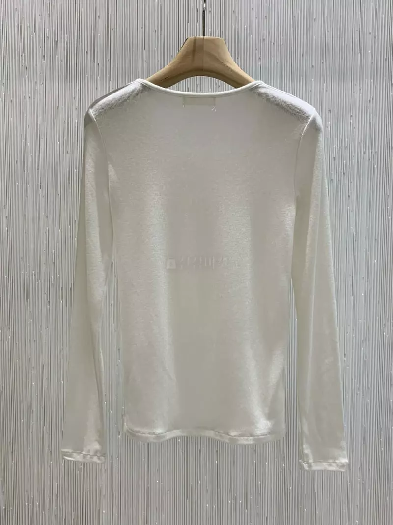 Neroli36 - Korean Women Fashion - #womensfashion - Emma Rib Tee - 8