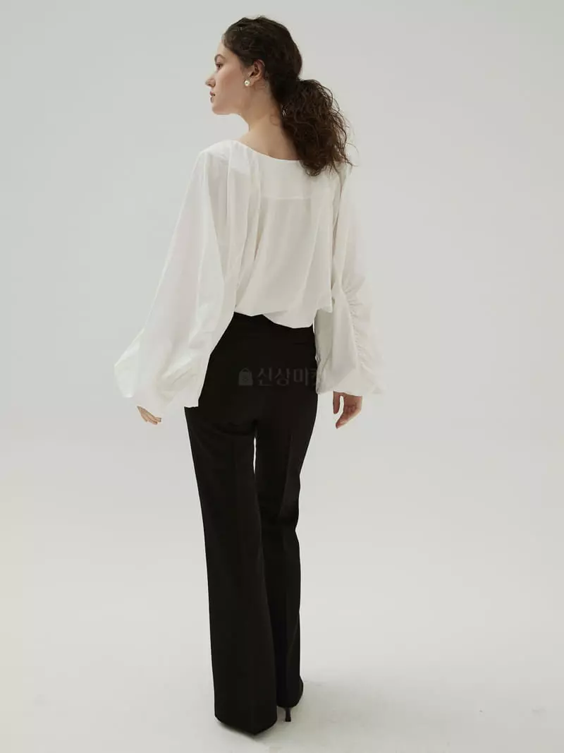 Neroli36 - Korean Women Fashion - #womensfashion - ena Puff Blouse - 5