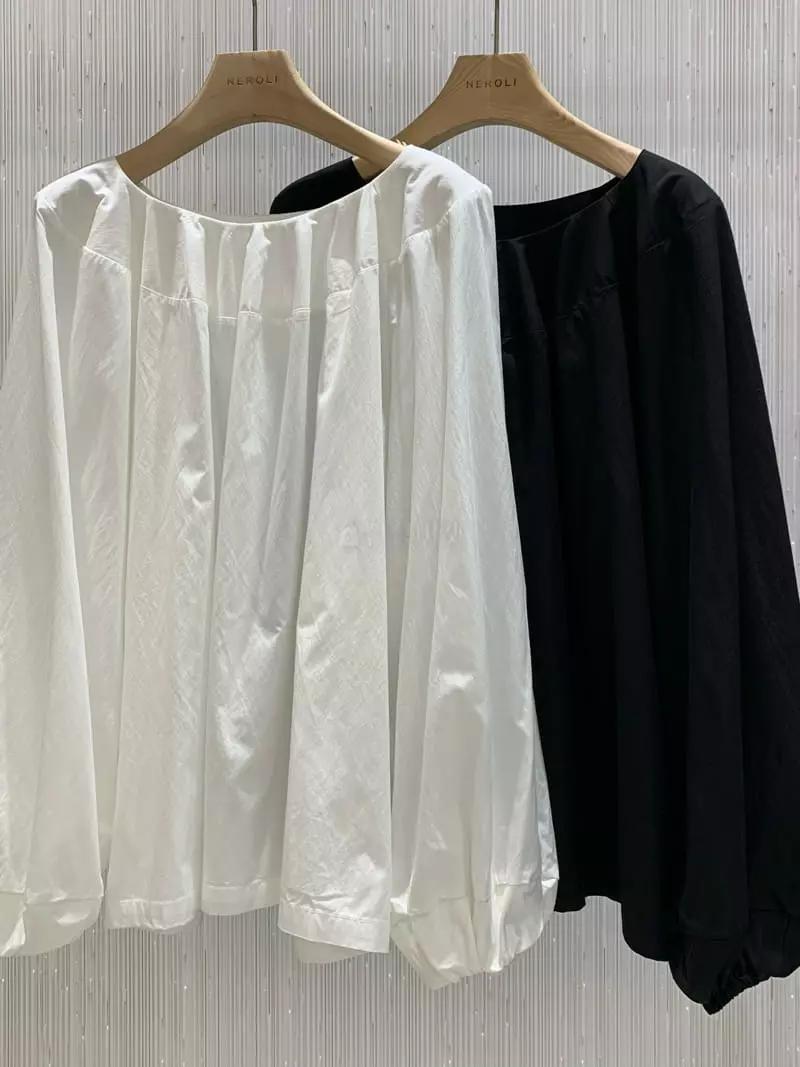 Neroli36 - Korean Women Fashion - #womensfashion - ena Puff Blouse - 7