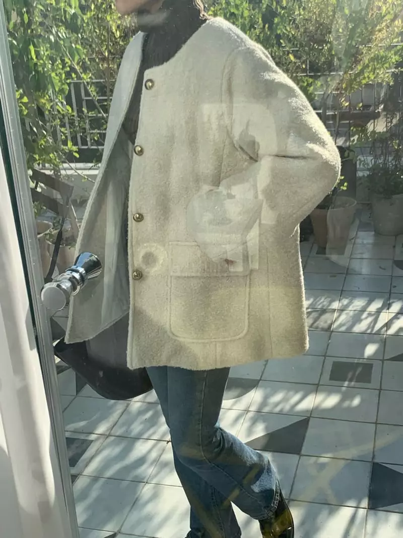 Neuf Nine - Korean Women Fashion - #momslook - Terry Jacket - 3