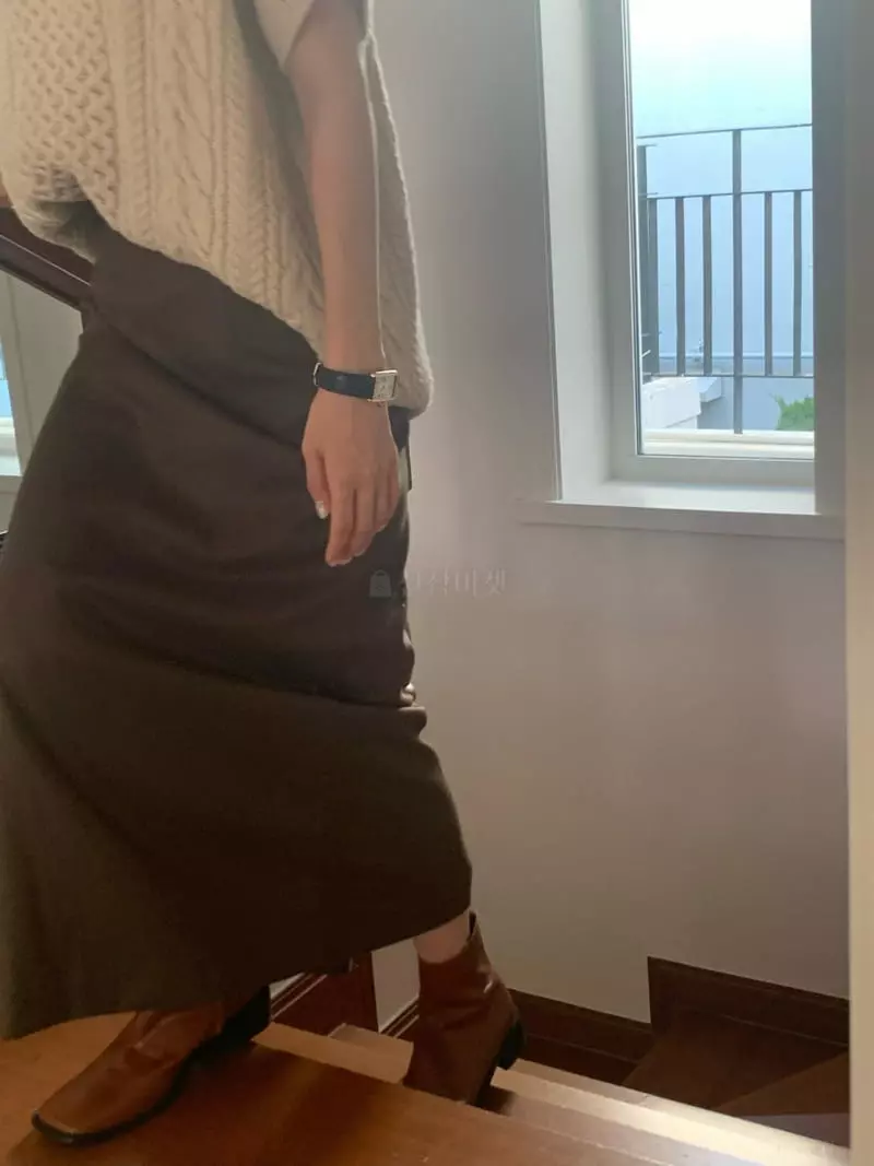 Neuf Nine - Korean Women Fashion - #momslook - Ble Skirt - 2