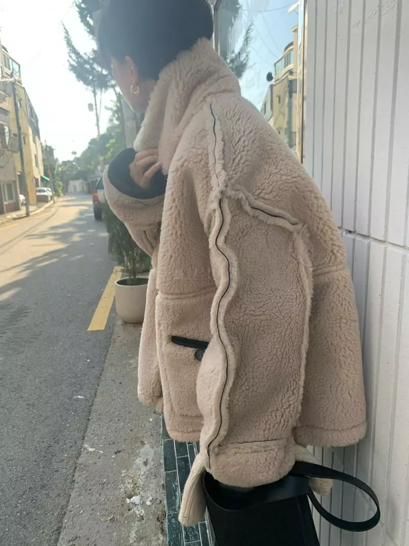 Neuf Nine - Korean Women Fashion - #romanticstyle - Riversible Jacket - 7