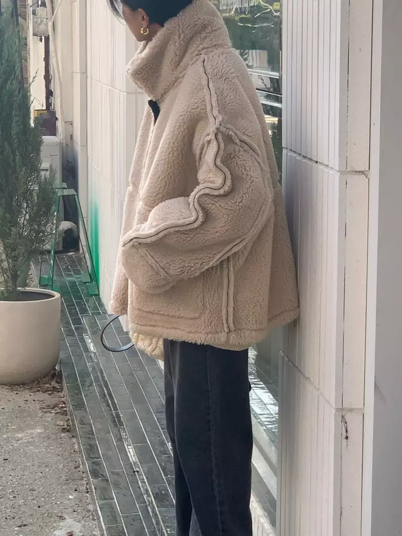 Neuf Nine - Korean Women Fashion - #shopsmall - Riversible Jacket - 8