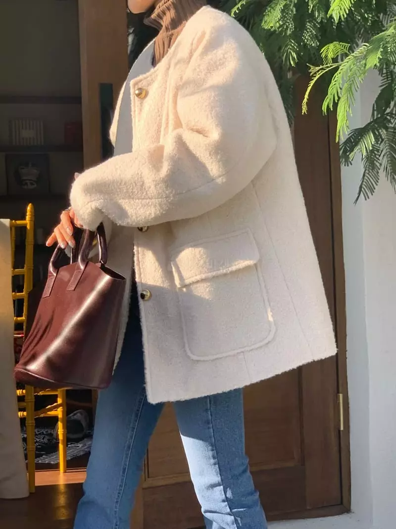 Neuf Nine - Korean Women Fashion - #vintagekidsstyle - Terry Jacket - 7