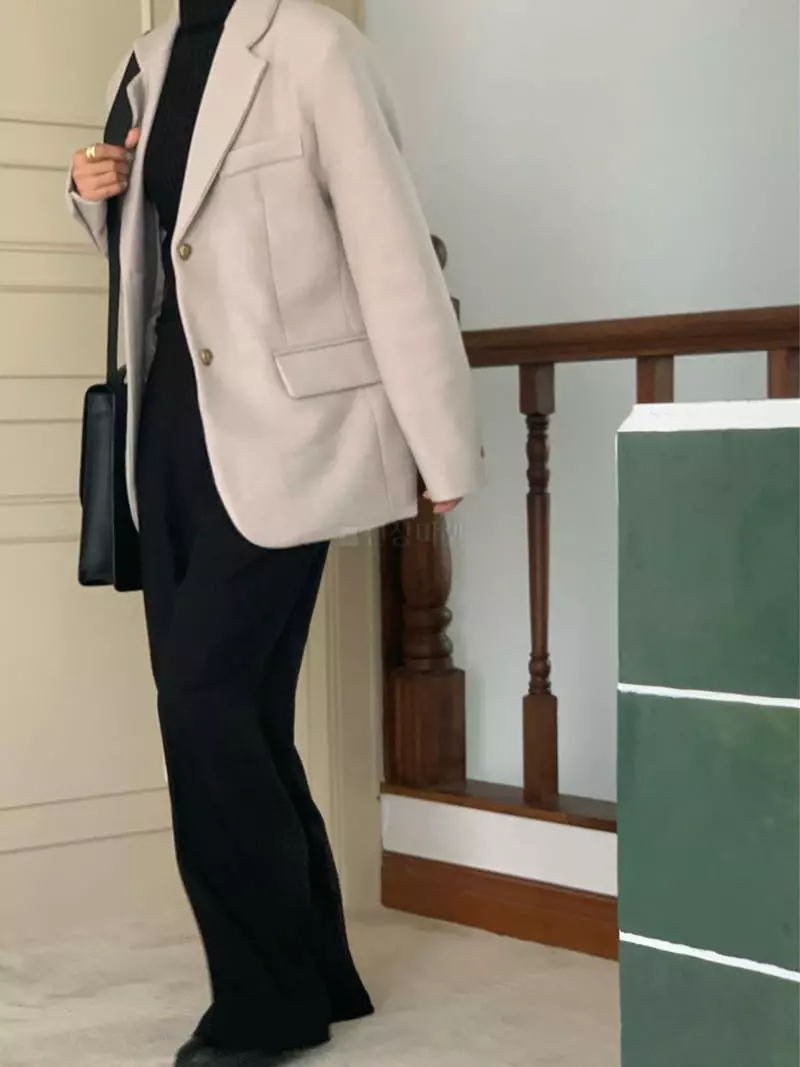 Neuf Nine - Korean Women Fashion - #womensfashion - Mento Jacket - 6