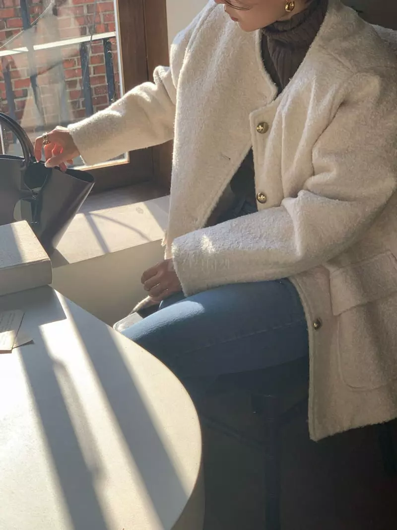 Neuf Nine - Korean Women Fashion - #womensfashion - Terry Jacket