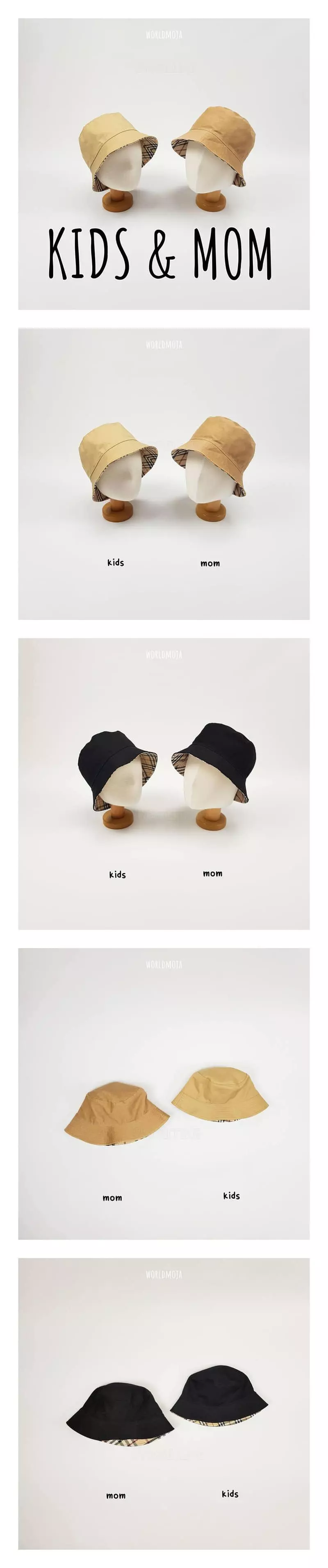 New World - Korean Children Fashion - #fashionkids - Reversible Bucket Hat