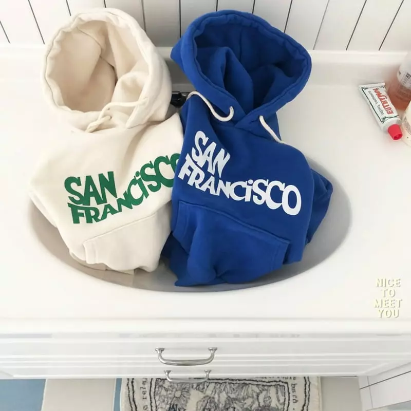 Nice To Meet You - Korean Children Fashion - #Kfashion4kids - Sanfrancisco Hoody - 6