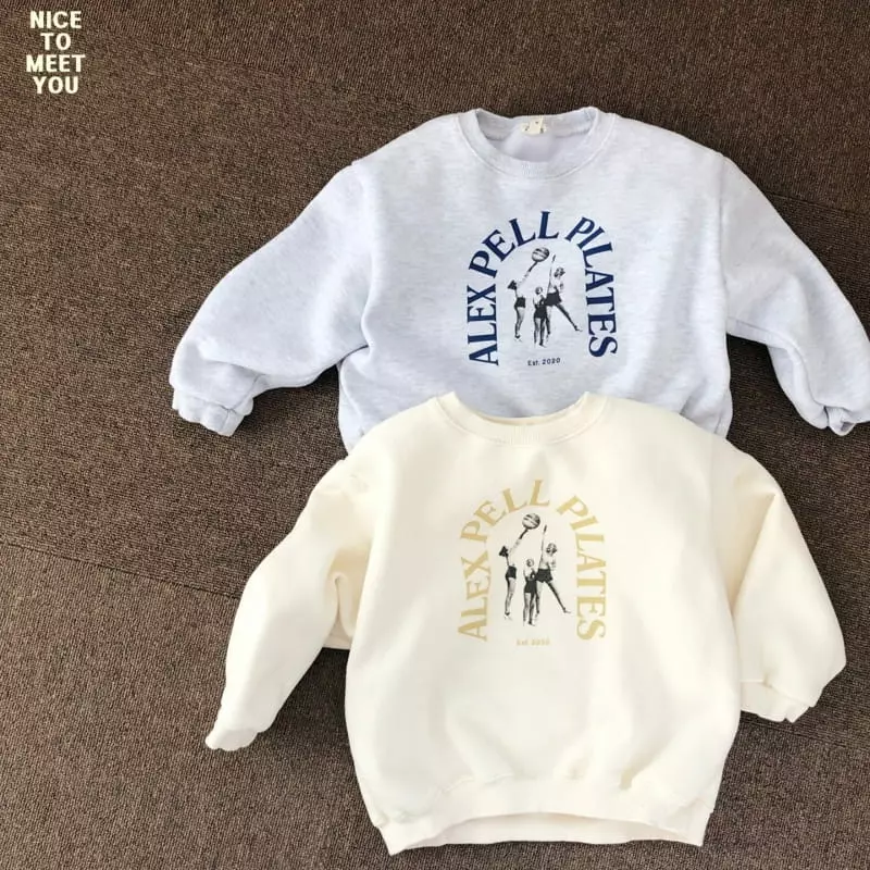 Nice To Meet You - Korean Children Fashion - #Kfashion4kids - Alex Sweatshirt - 7