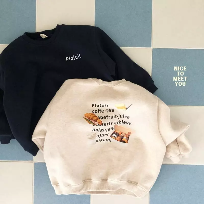 Nice To Meet You - Korean Children Fashion - #childofig - Brunch Sweatshirt - 8