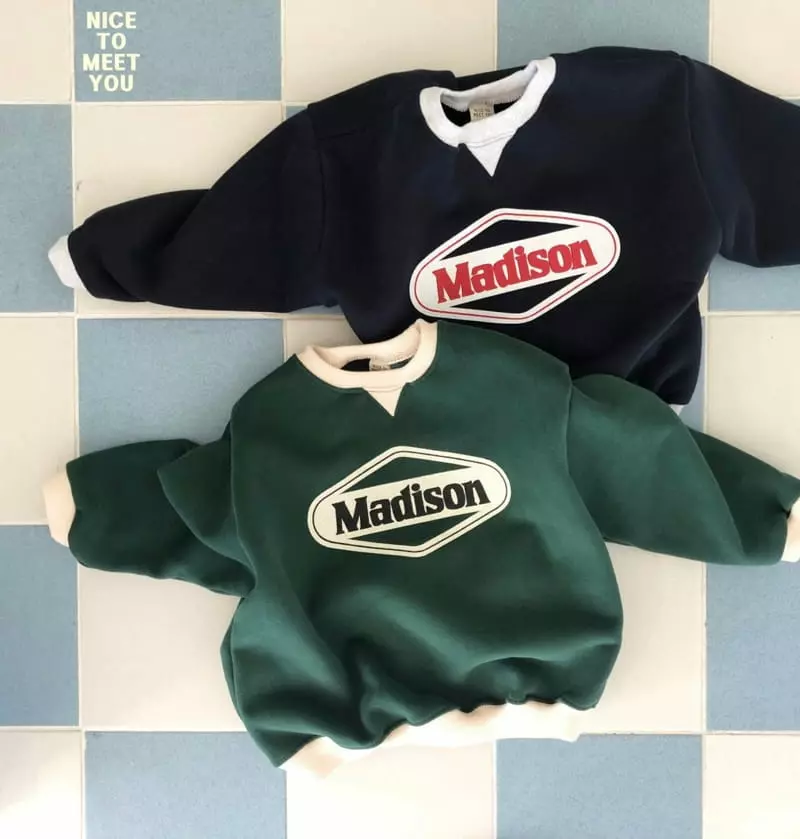 Nice To Meet You - Korean Children Fashion - #designkidswear - Medison Sweatshirt - 2