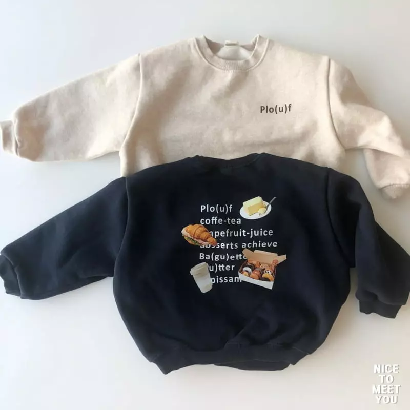Nice To Meet You - Korean Children Fashion - #designkidswear - Brunch Sweatshirt - 10