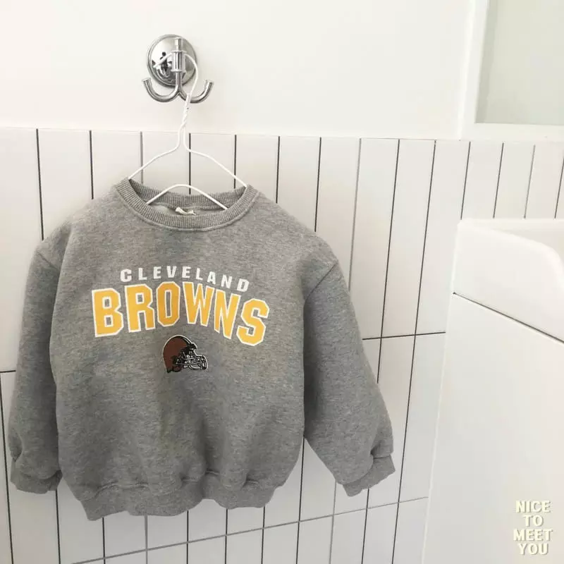 Nice To Meet You - Korean Children Fashion - #discoveringself - Browns Sweatshirt - 3