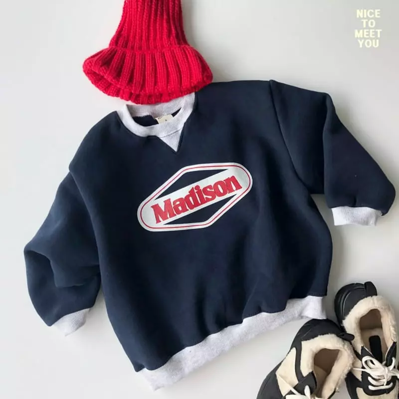 Nice To Meet You - Korean Children Fashion - #discoveringself - Medison Sweatshirt - 3