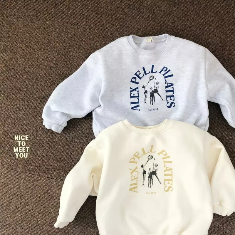 Nice To Meet You - Korean Children Fashion - #discoveringself - Alex Sweatshirt - 2