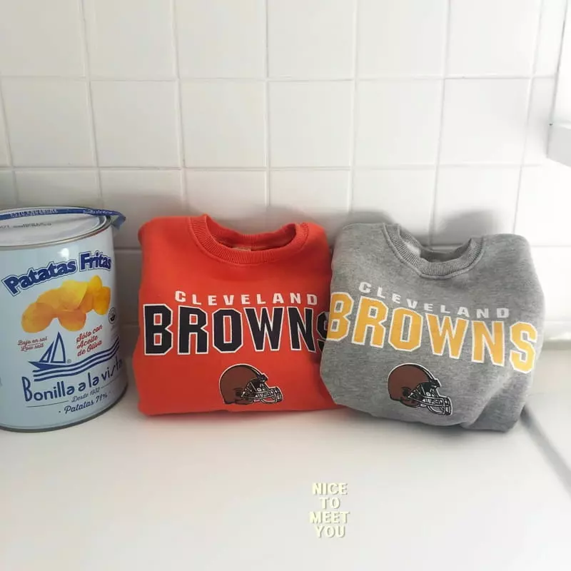Nice To Meet You - Korean Children Fashion - #discoveringself - Browns Sweatshirt - 4