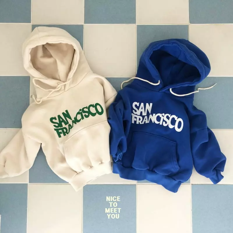Nice To Meet You - Korean Children Fashion - #fashionkids - Sanfrancisco Hoody - 2