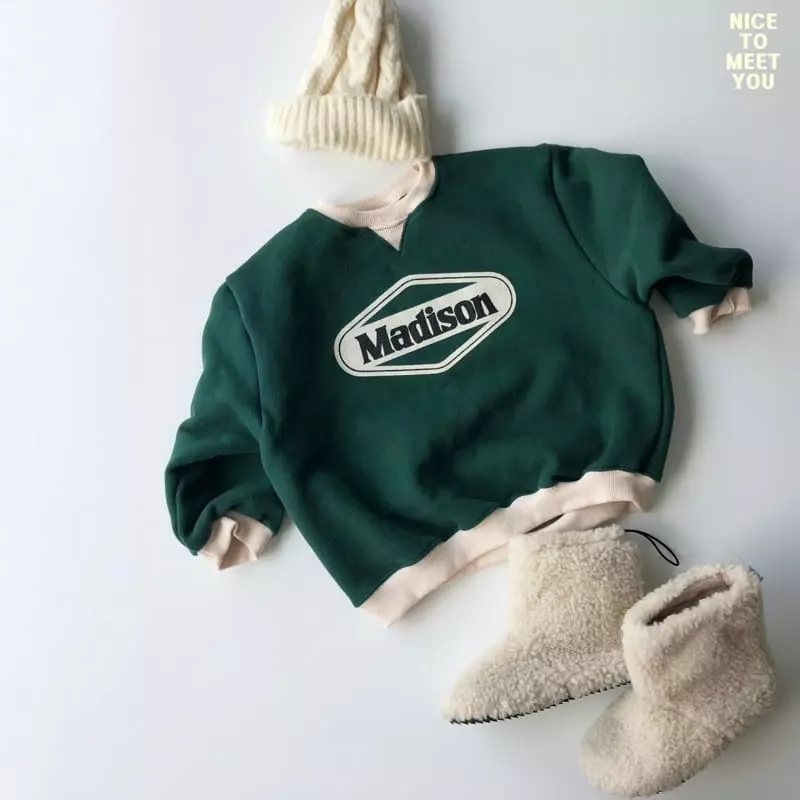 Nice To Meet You - Korean Children Fashion - #discoveringself - Medison Sweatshirt - 4