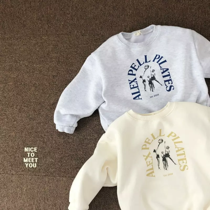 Nice To Meet You - Korean Children Fashion - #fashionkids - Alex Sweatshirt - 3