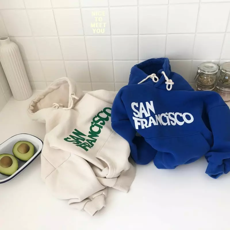 Nice To Meet You - Korean Children Fashion - #kidzfashiontrend - Sanfrancisco Hoody - 5