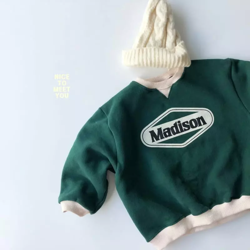 Nice To Meet You - Korean Children Fashion - #littlefashionista - Medison Sweatshirt - 9