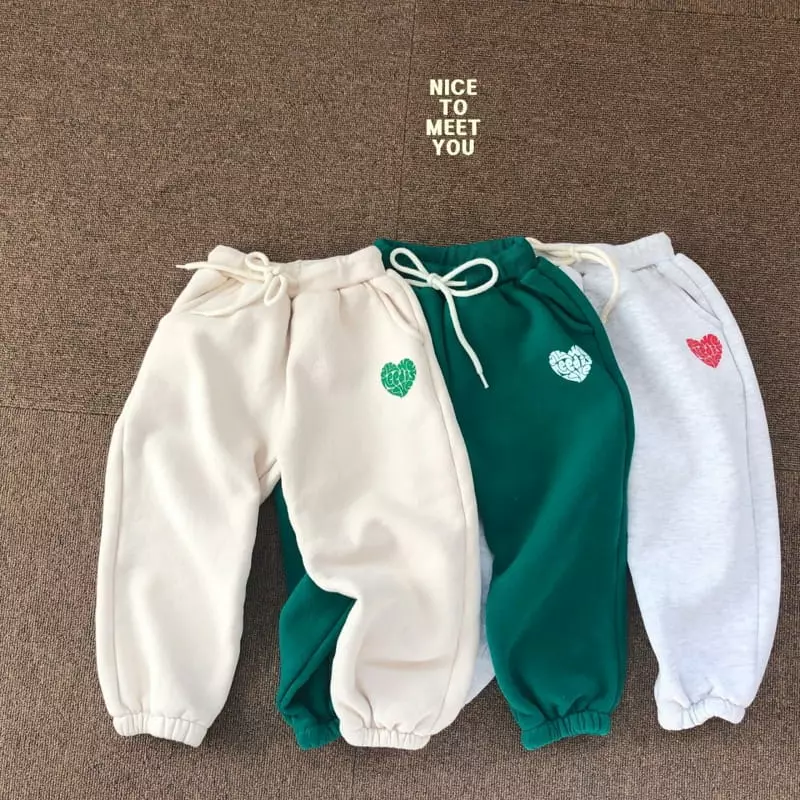 Nice To Meet You - Korean Children Fashion - #littlefashionista - Love Pants - 6