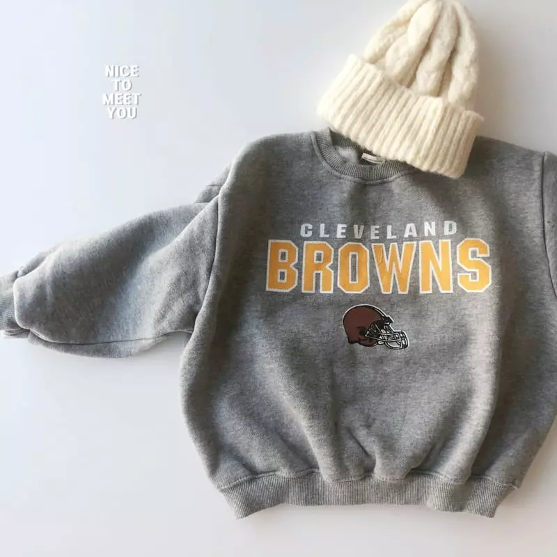 Nice To Meet You - Korean Children Fashion - #magicofchildhood - Browns Sweatshirt - 10