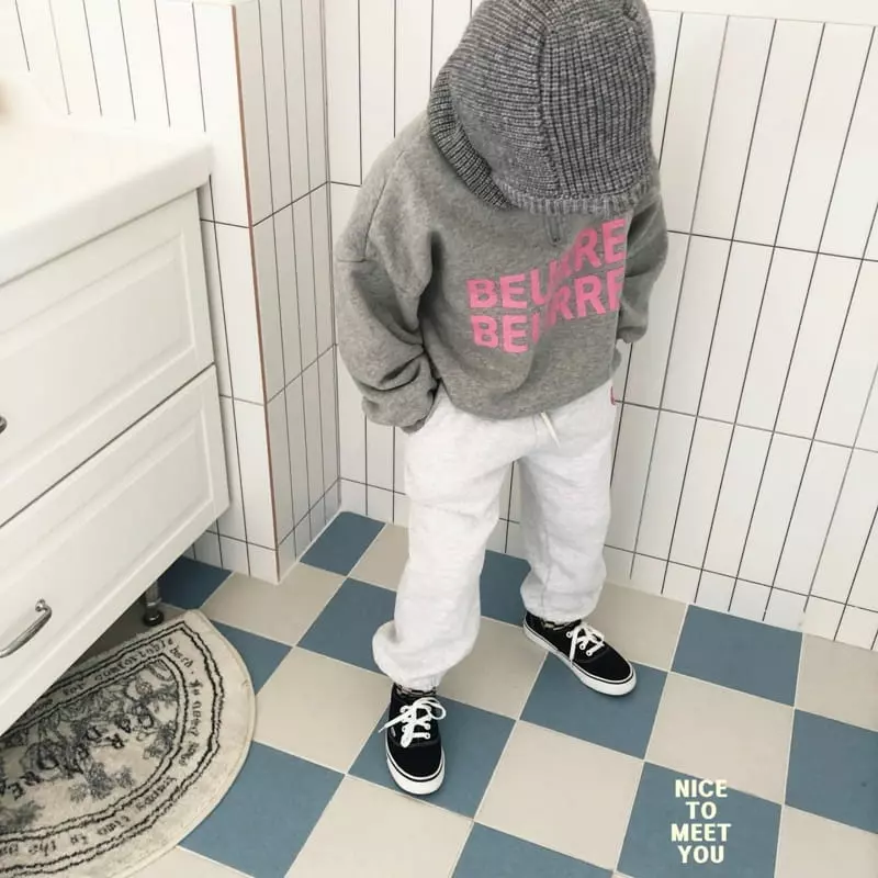 Nice To Meet You - Korean Children Fashion - #magicofchildhood - Butter Collar Sweatshirt - 6