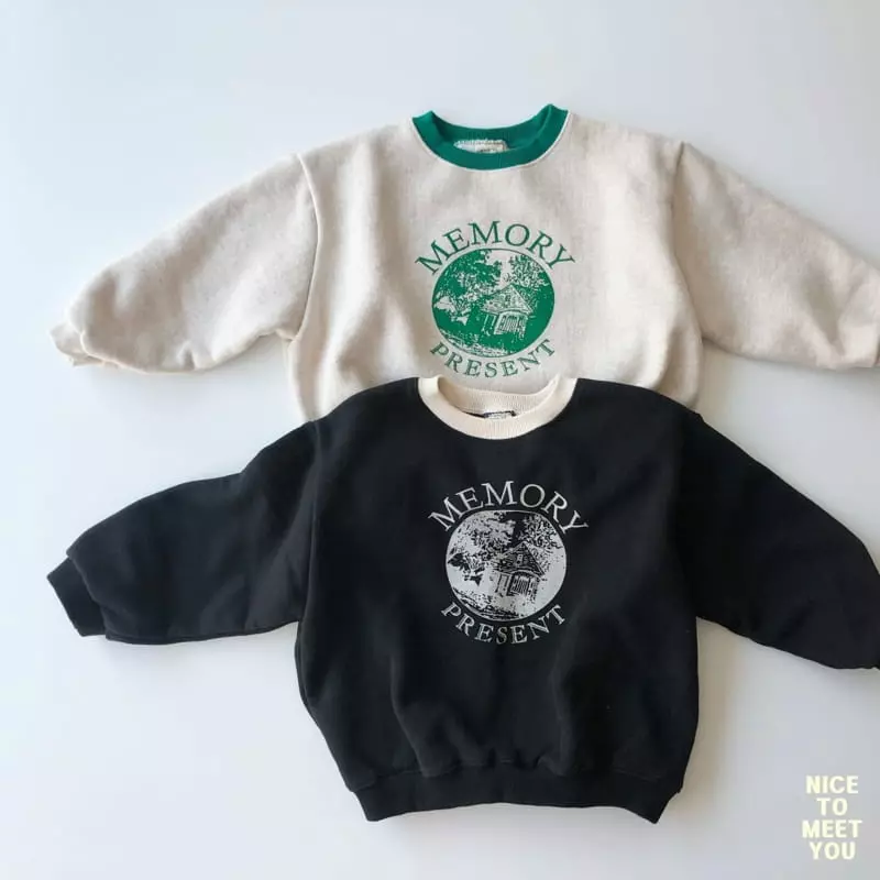 Nice To Meet You - Korean Children Fashion - #magicofchildhood - Memory Sweatshirt - 5