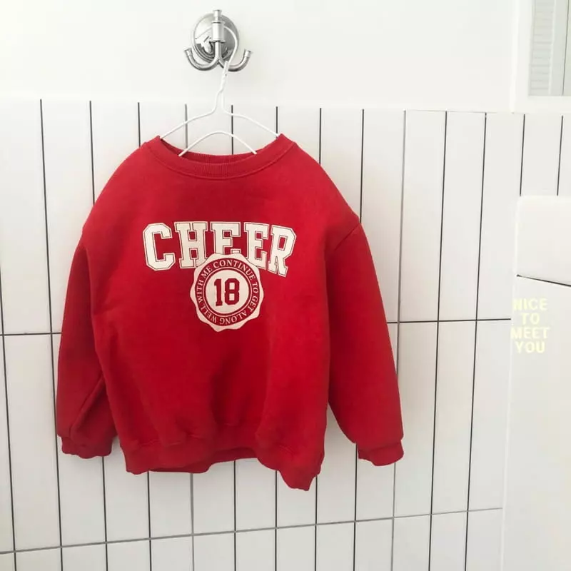 Nice To Meet You - Korean Children Fashion - #magicofchildhood - Cheer Up Sweatshirt - 2