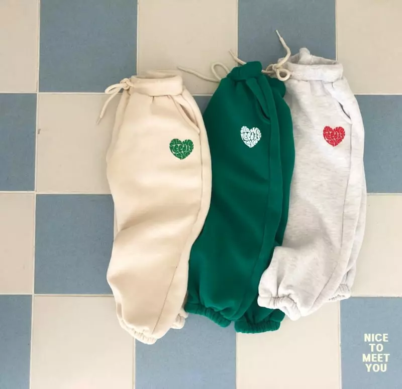 Nice To Meet You - Korean Children Fashion - #magicofchildhood - Love Pants - 7