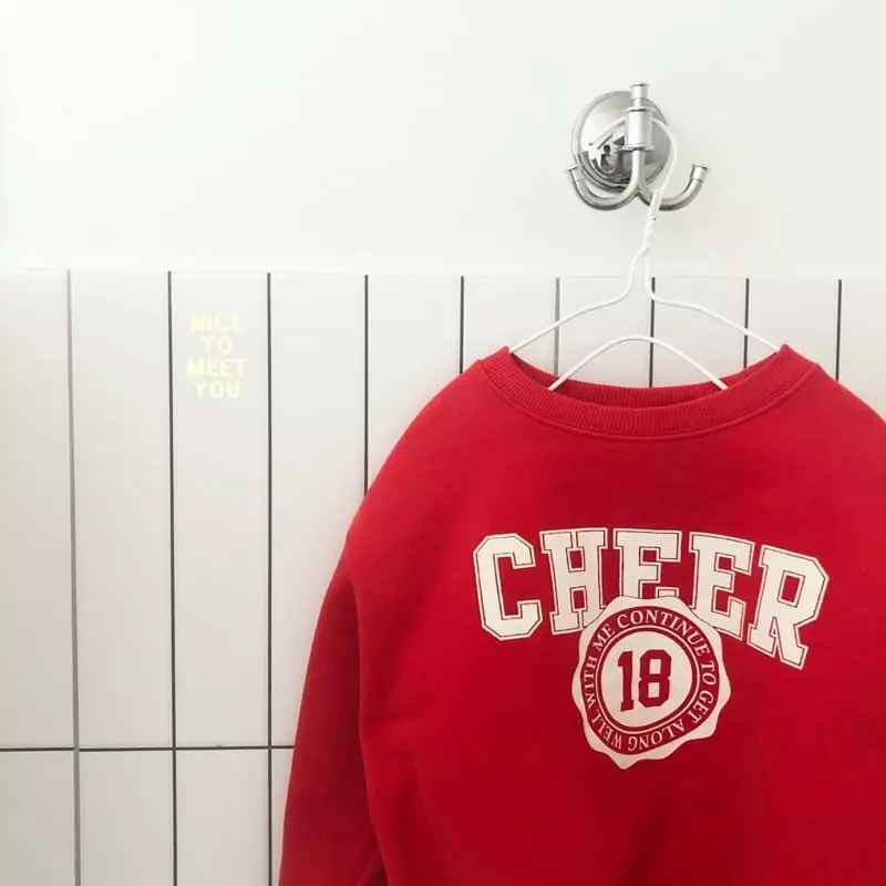 Nice To Meet You - Korean Children Fashion - #minifashionista - Cheer Up Sweatshirt - 3