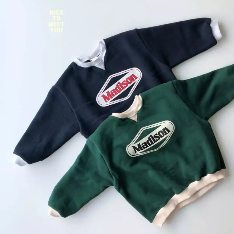 Nice To Meet You - Korean Children Fashion - #minifashionista - Medison Sweatshirt - 11