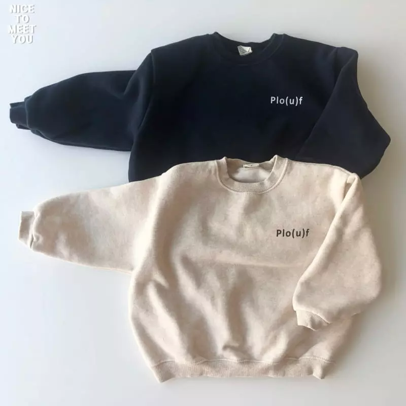 Nice To Meet You - Korean Children Fashion - #minifashionista - Brunch Sweatshirt - 5