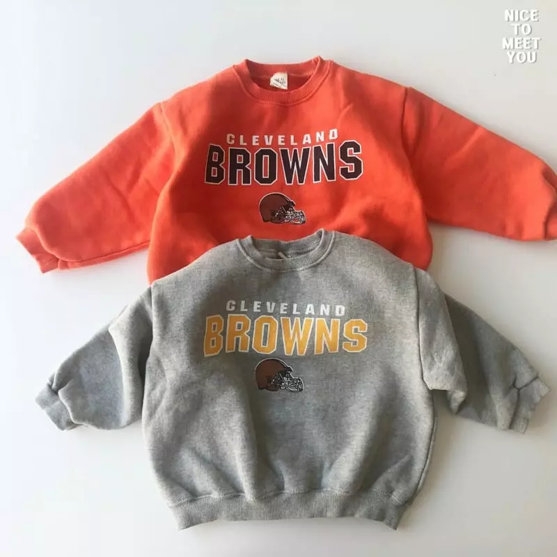 Nice To Meet You - Korean Children Fashion - #prettylittlegirls - Browns Sweatshirt - 12